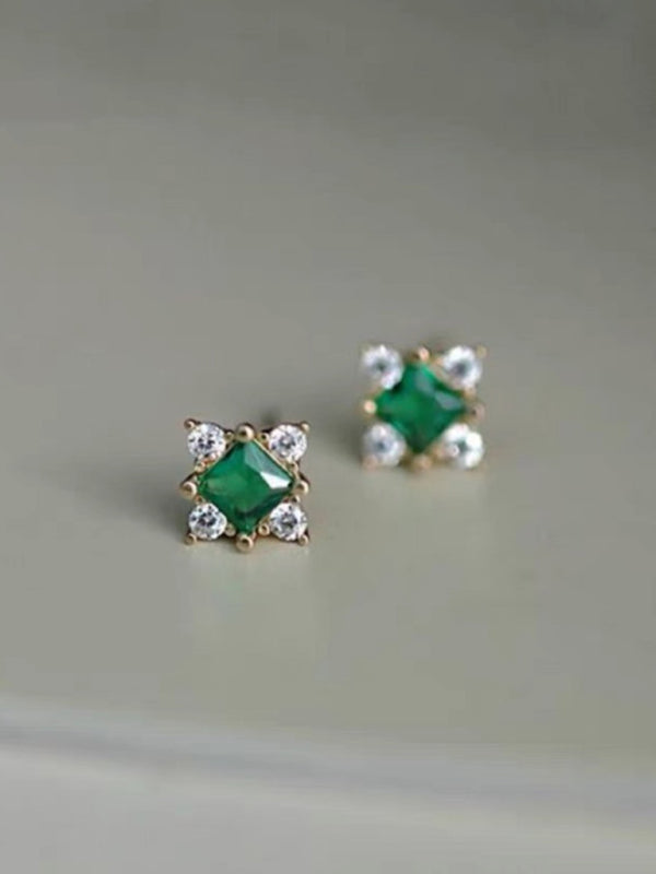 New small retro exquisite niche mini earrings