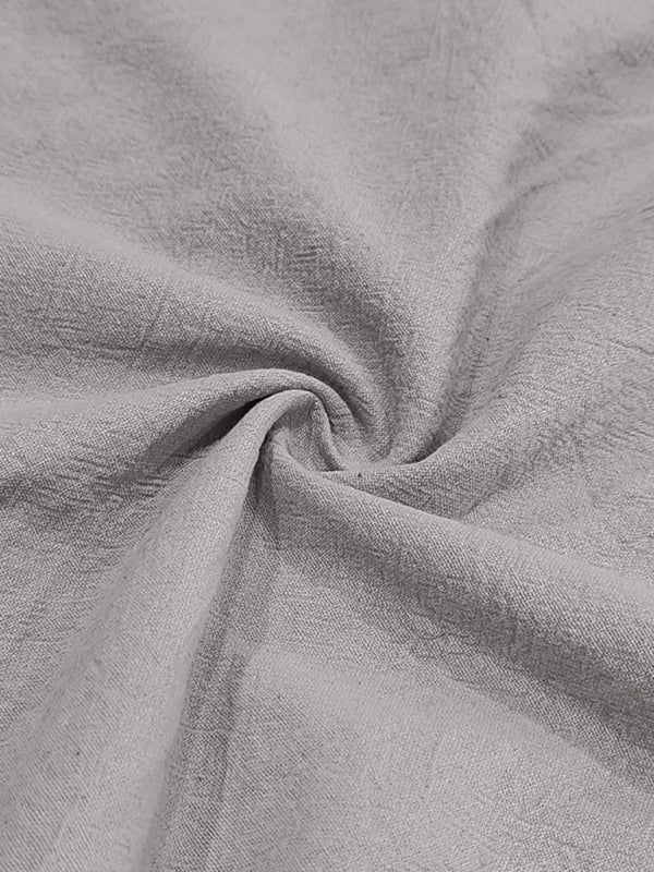 Men's Casual Sleeveless Waistcoat Shirt Linen Hooded Solid Color Breathable Loose Top