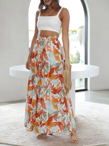 Leisure style spring-summer woven knit pants with slant pockets