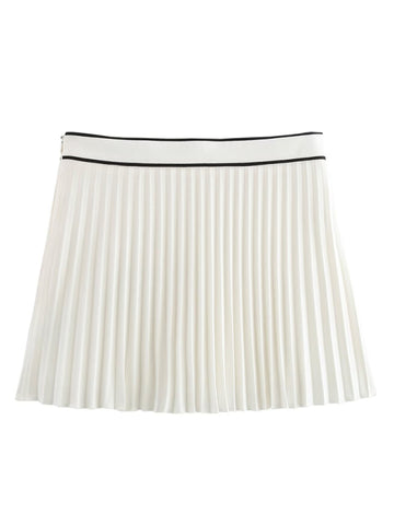 Golf Women's Tennis Short Sleeve Pleated Skirt