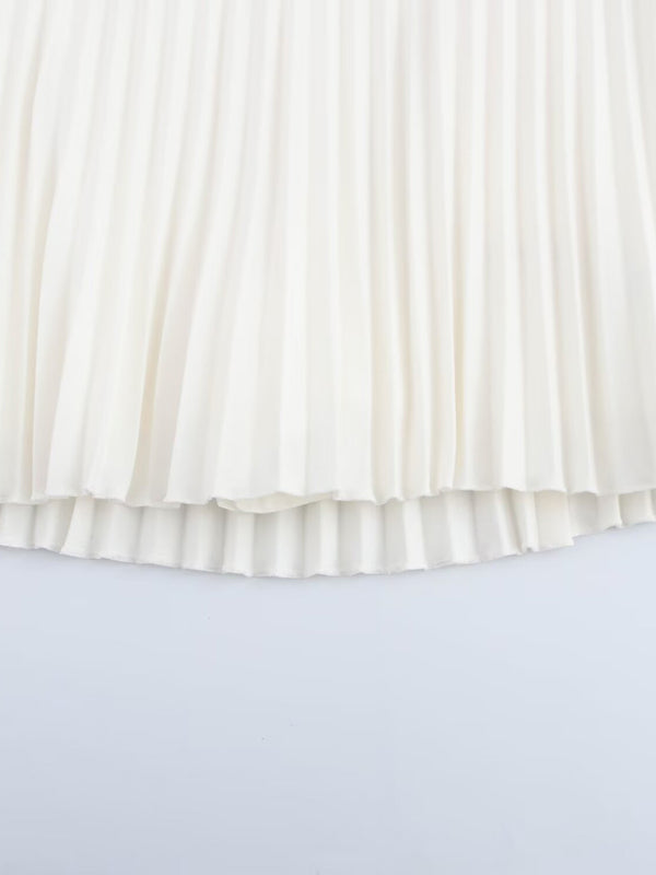 Golf Women's Tennis Short Sleeve Pleated Skirt